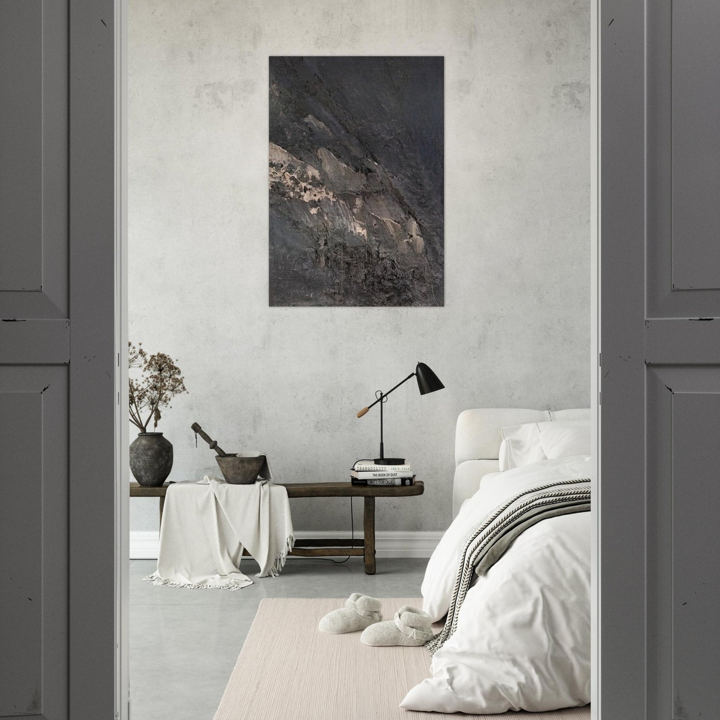Jay DeFeo/BIG/Incision - Jay DeFeo Brushed Aluminum Print - 70x100 cm / 28x40 inches | Jay DeFeo Aluminum Print | Jay DeFeo Prints