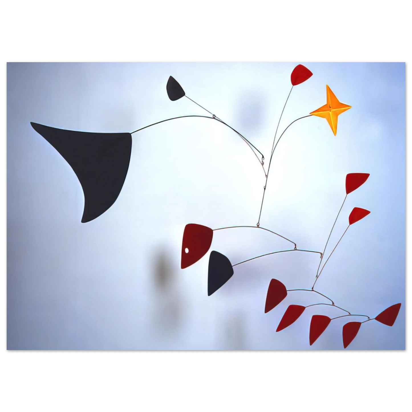 Alexander Calder - THE STAR 1960 Fine Art Poster