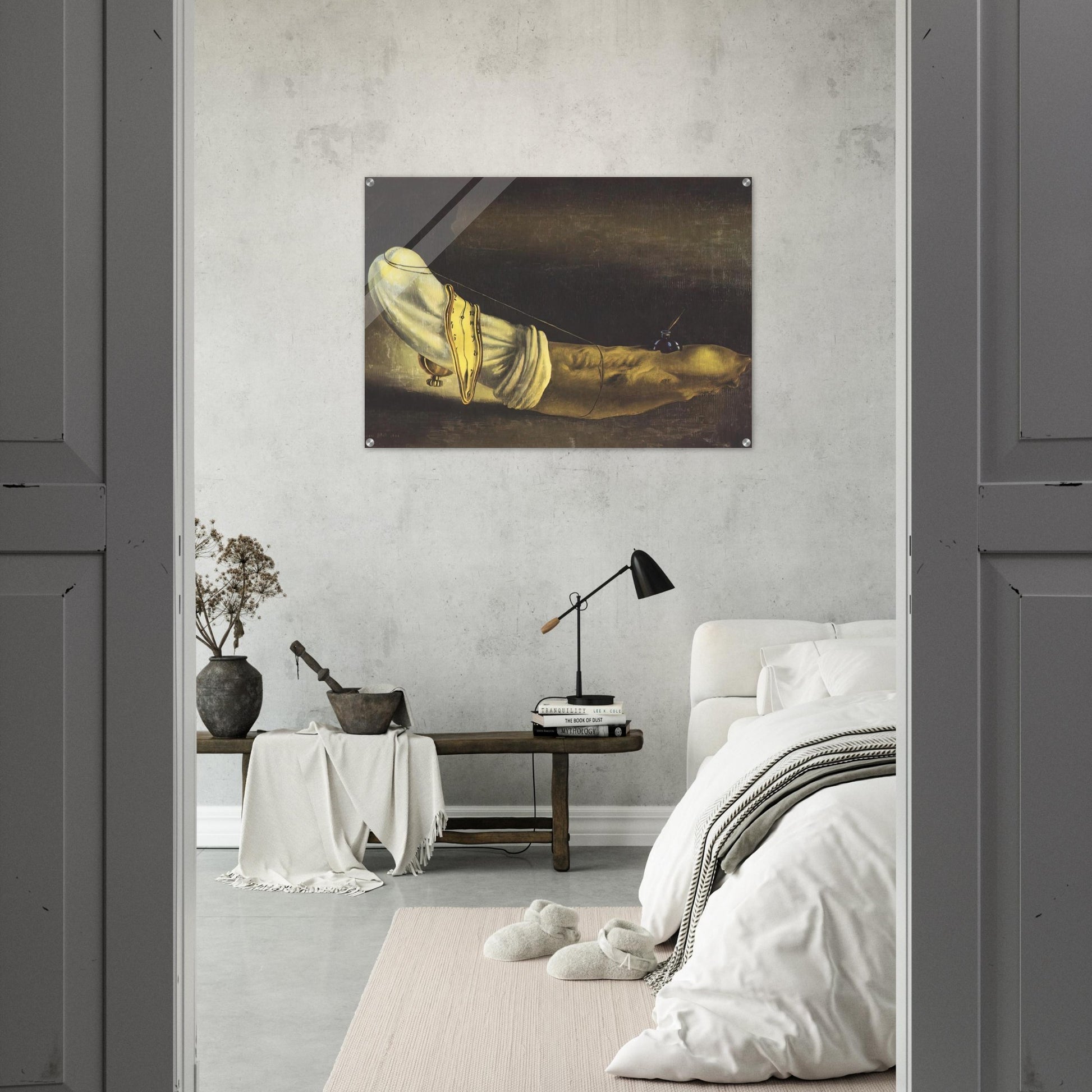 ANTHROPOMORPHIC BREAD - Salvador Dali Acrylic Print - 70x100 cm / 28x40″ inches