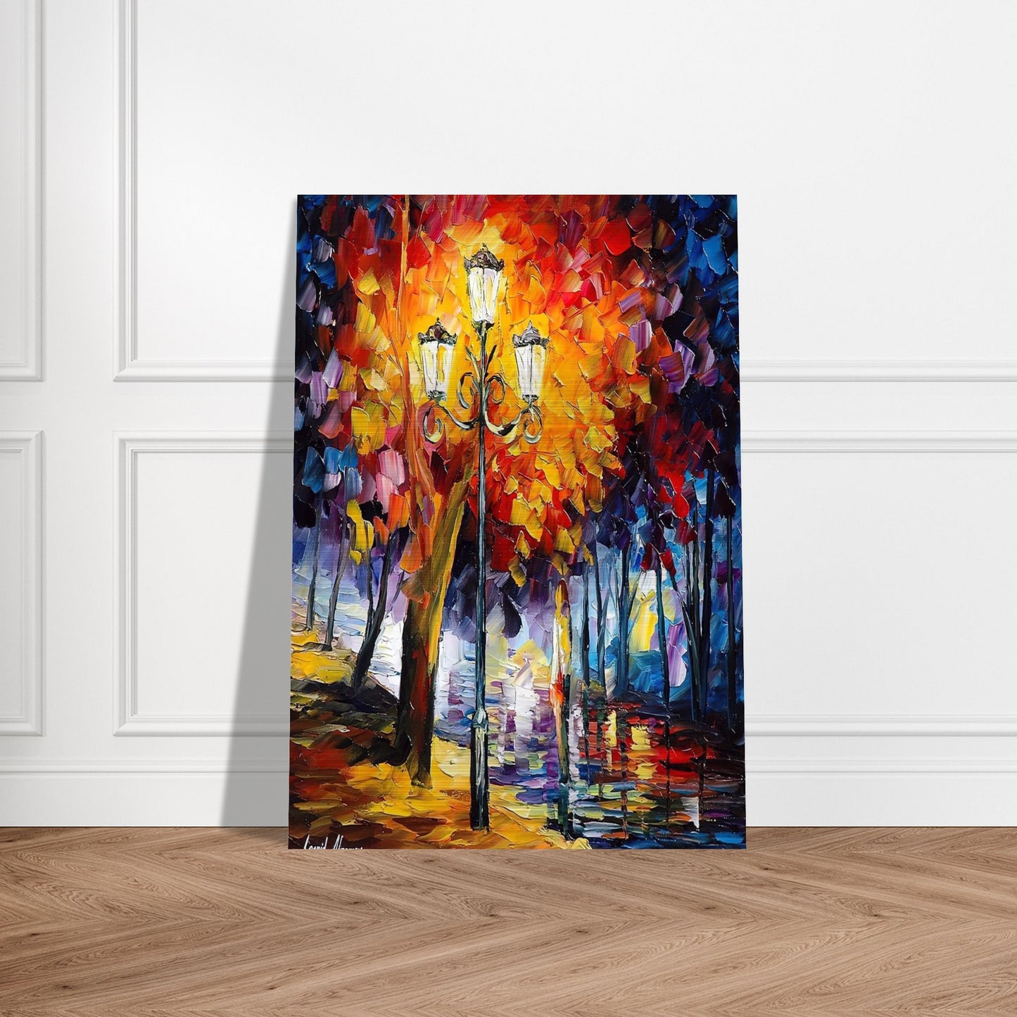 Leonid Afremov - Leonid Afremov Brushed Aluminum Print - 70x100 cm / 28x40 inches | Leonid Afremov Aluminum Print | Leonid Afremov Prints