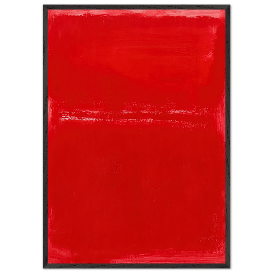 Untitled - 1970 N1 - Mark Rothko 70x100 cm / 28x40 inches Framed Art Print – Black Wooden Frame