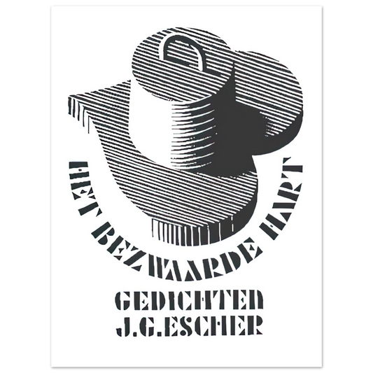 MC Escher - ESCHER (26) Wall Art - 21x29.7 cm / 8x12" - Fine Art Poster-canvas - -