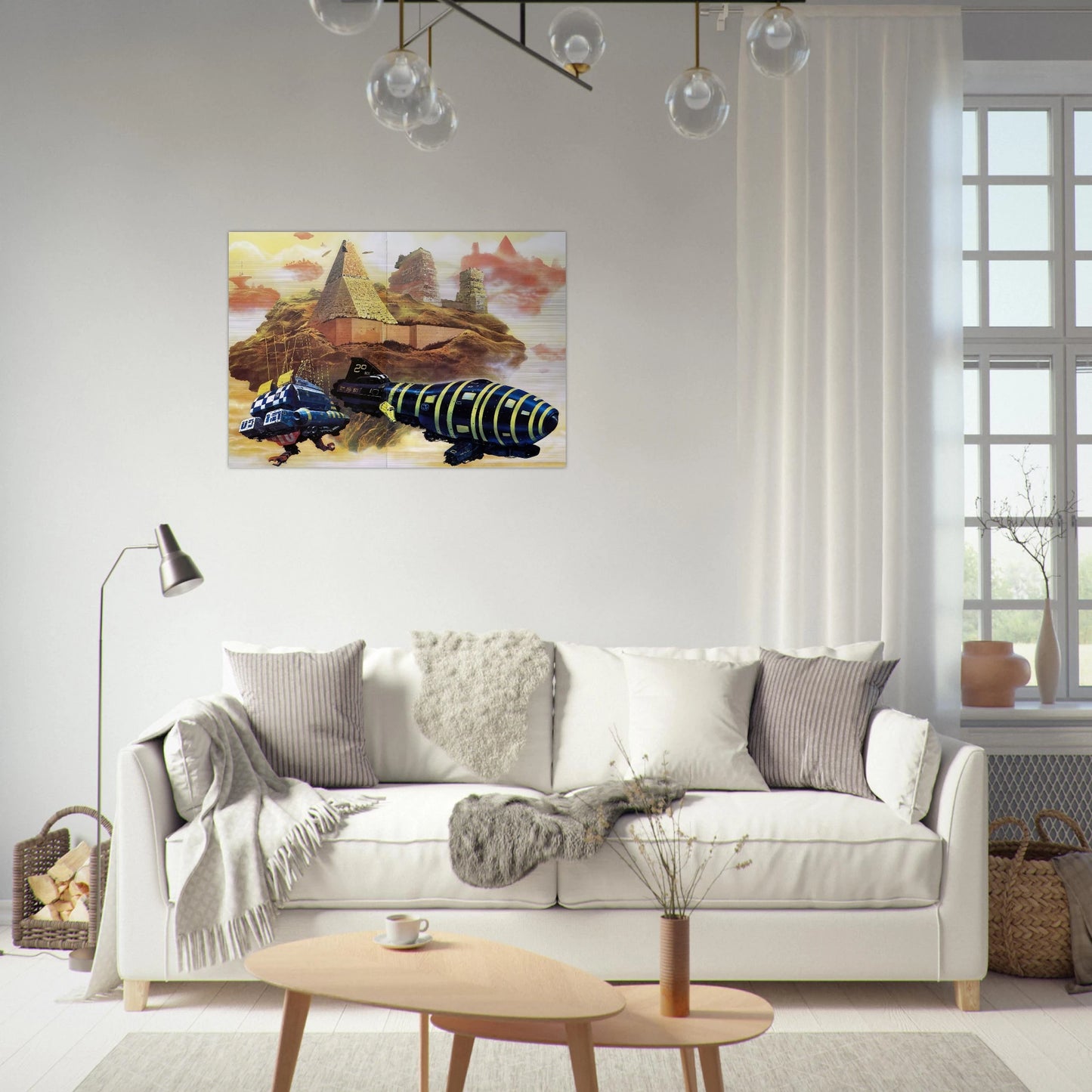 Chris Foss - Chris Foss Brushed Aluminum Print - 70x100 cm / 28x40 inches | Chris Foss Aluminum Print | Chris Foss Prints