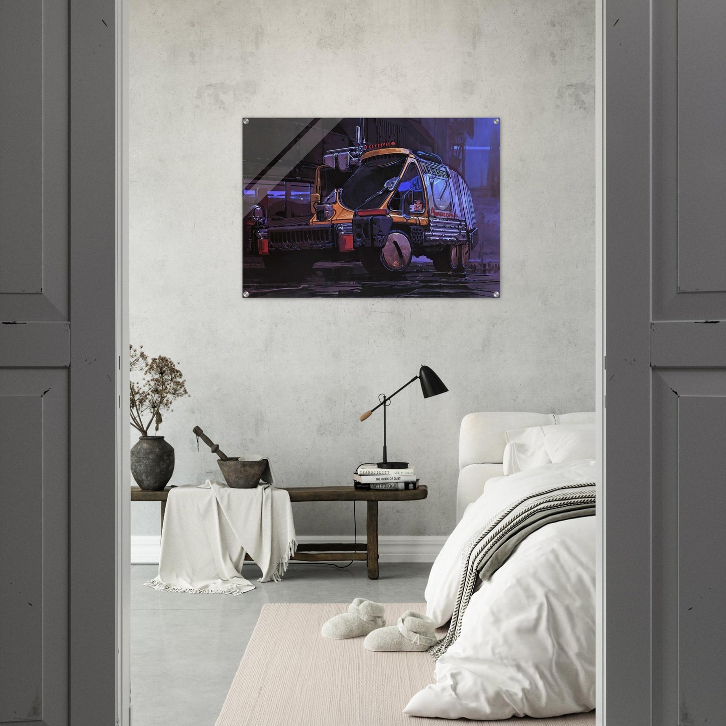 Syd Mead - Syd Mead Acrylic Print - 70x100 cm / 28x40″ inches