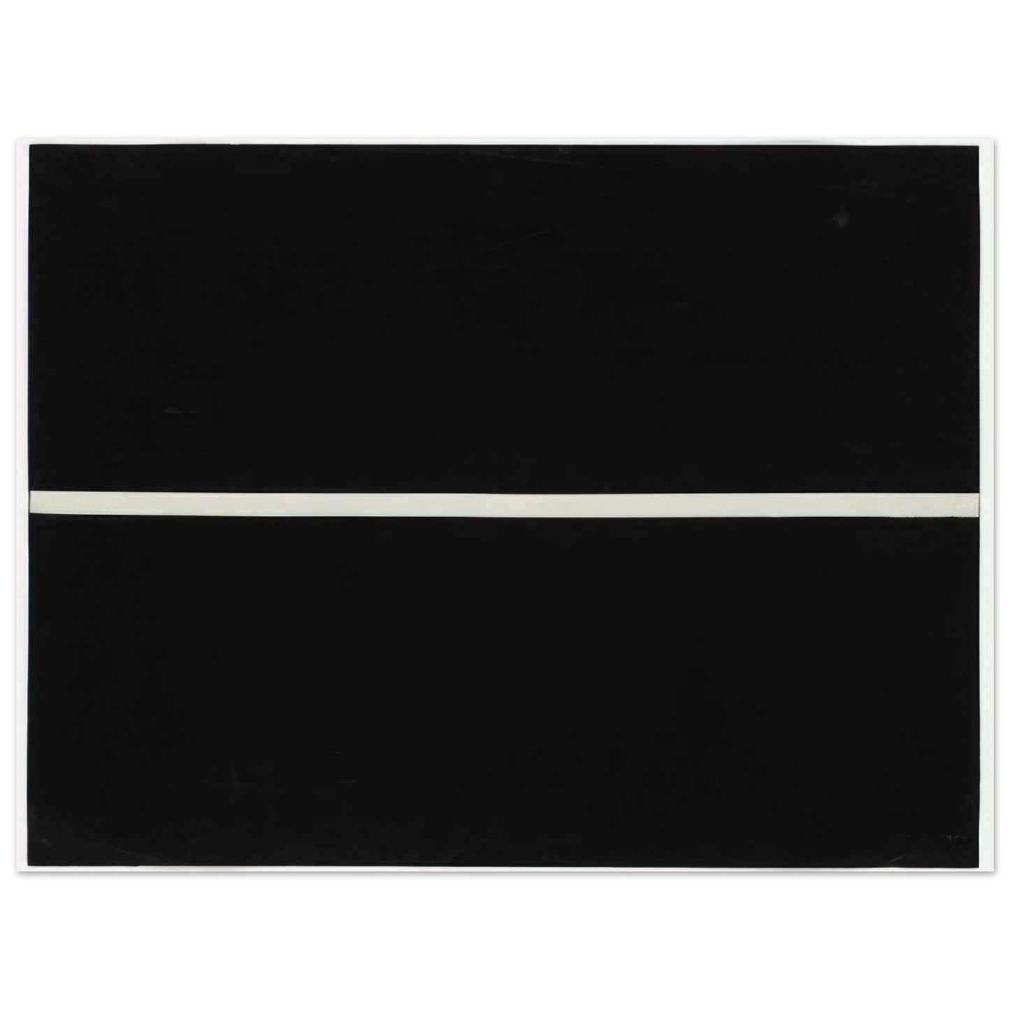 Ellsworth Kelly - Horizontal Band  75x100 cm / 30x40inches Fine Art Poster