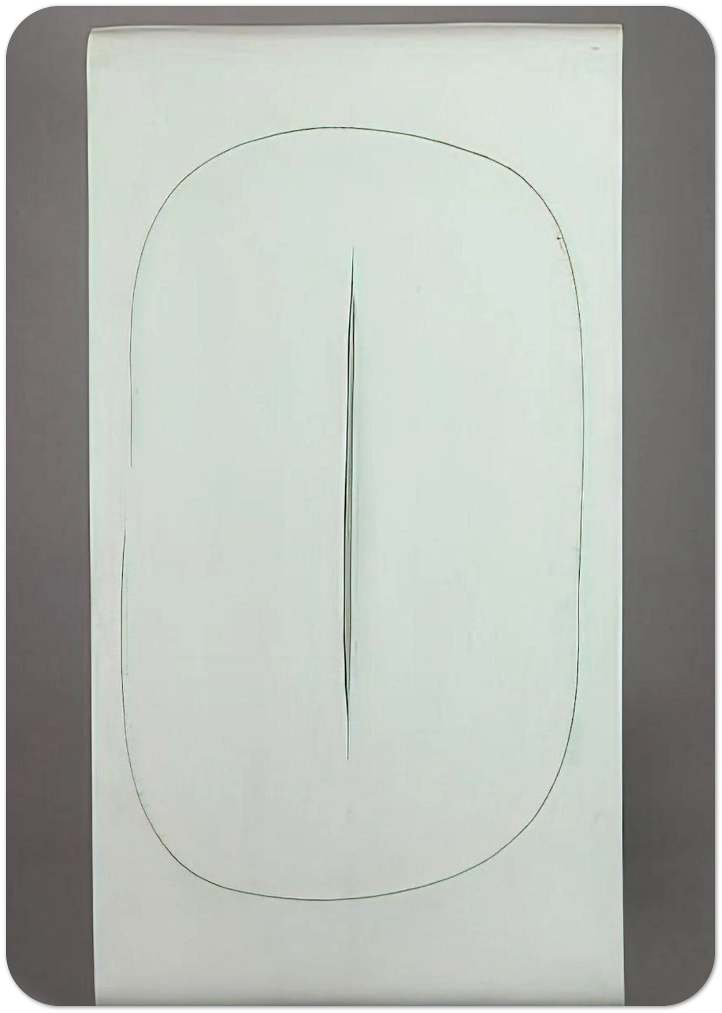 Concept Spatiale - 1968 By Lucio Fontana Pack of 10 Post Cards | Lucio Fontana Post Cards | A6 (10.5 x 14.8 cm) - 4.1 x 5.8 inches