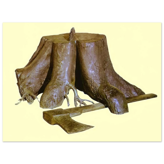Rene Magritte - THE LABOURS OF ALEXANDER 1967  75x100 cm / 30x40inches Fine Art Poster