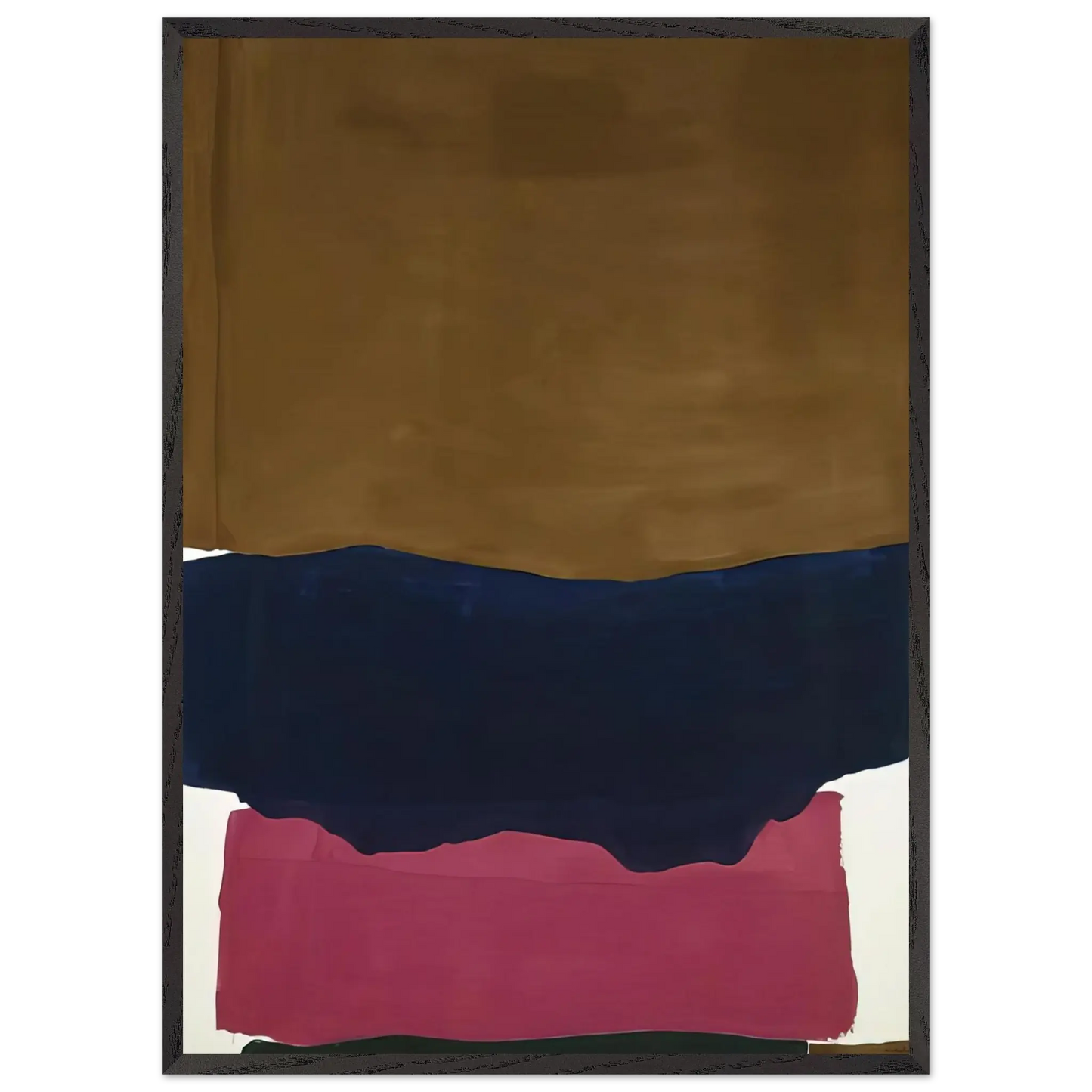 Helen Frankenthaler - Indian Summer - 1967 Wall art - 21x29.7 cm / 8x12" - Fine Art Poster - -