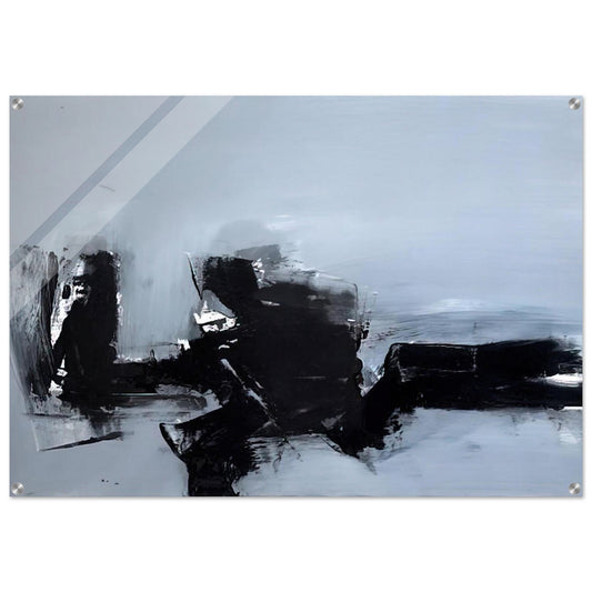 UNTITLED 1961 2 - Luis Feito Acrylic Print - 70x100 cm / 28x40″ inches