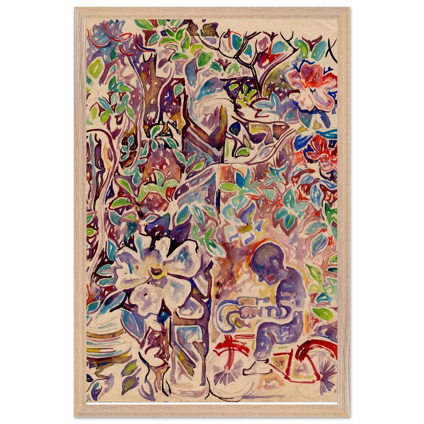 Walter Inglis Anderson - Walter Anderson Wall art - 45x60 cm / 18x24 inches - Fine Art Poster-canvas - -