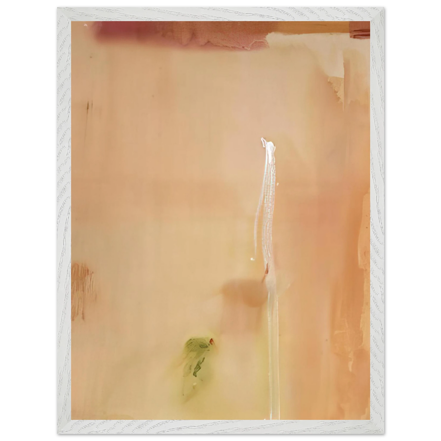 Helen Frankenthaler - Dawn Stroke - 1977 Wall art - 15x20 cm / 6x8 inches - Premium Wooden Framed Poster With Fine Art Paper-canvas - Black frame