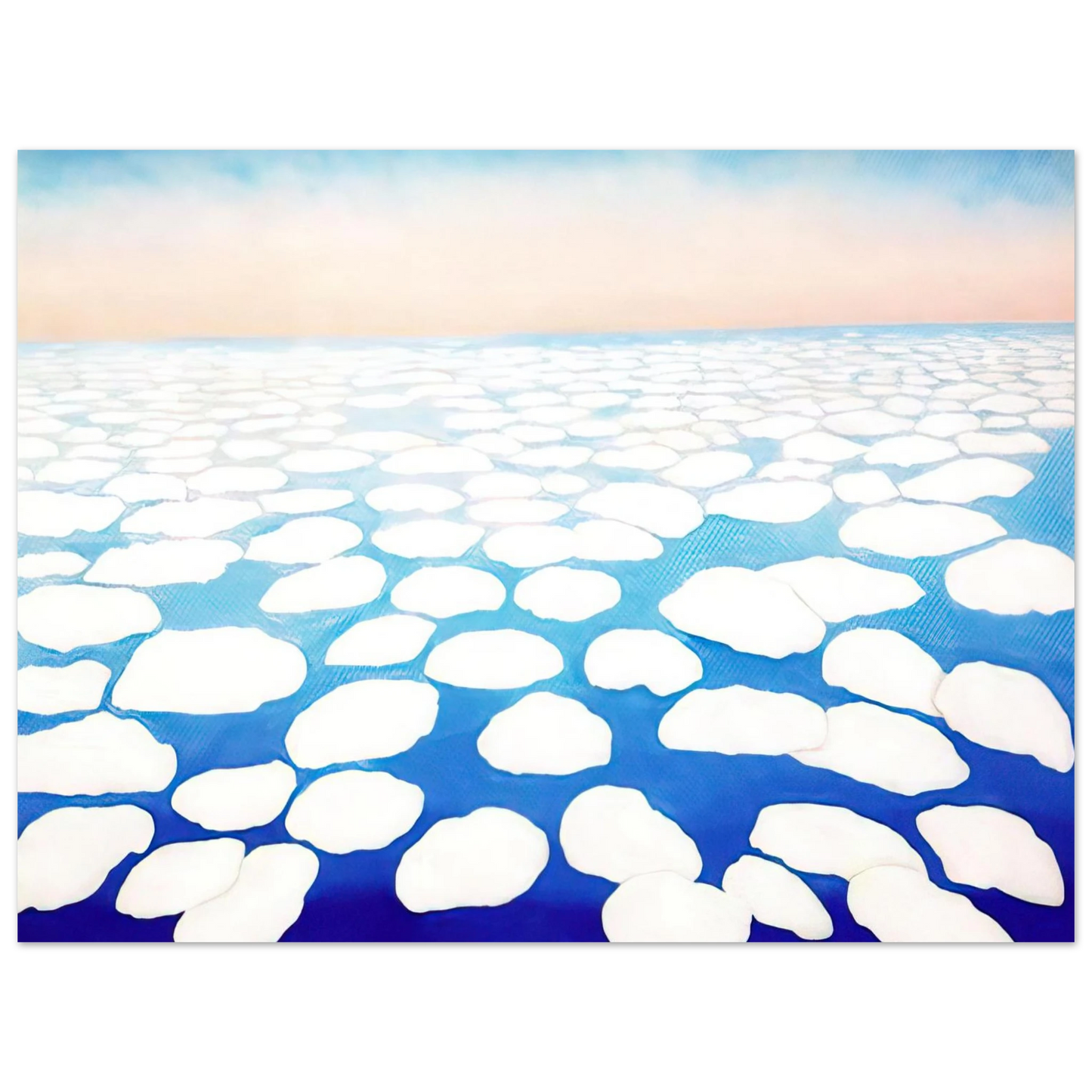 Georgia O'Keeffe - Sky Above the Clouds II Fine Art Poster
