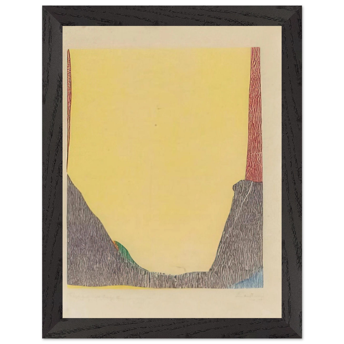 Helen Frankenthaler - East and Beyond - 1973 Wall art - 30x40 cm / 12x16 inches - Fine Art Poster-canvas - -