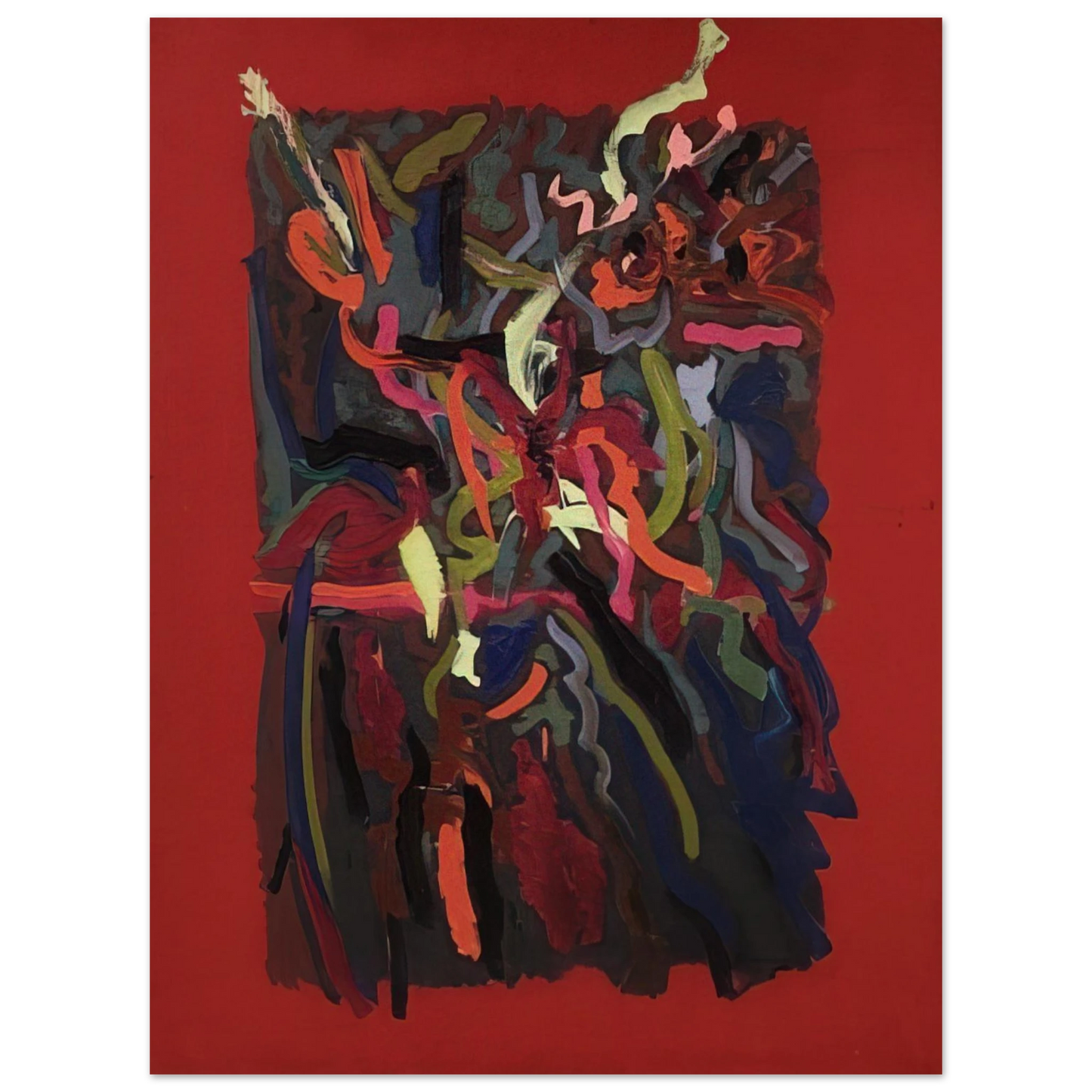 John Ferren - Untitled - 1963  75x100 cm / 30x40inches Fine Art Poster
