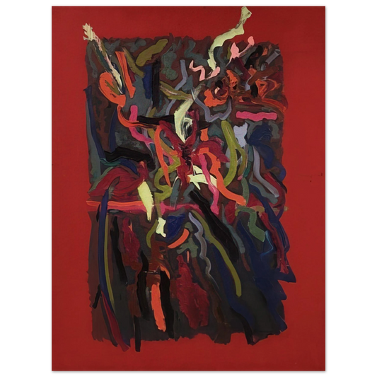 John Ferren - Untitled - 1963  75x100 cm / 30x40inches Fine Art Poster