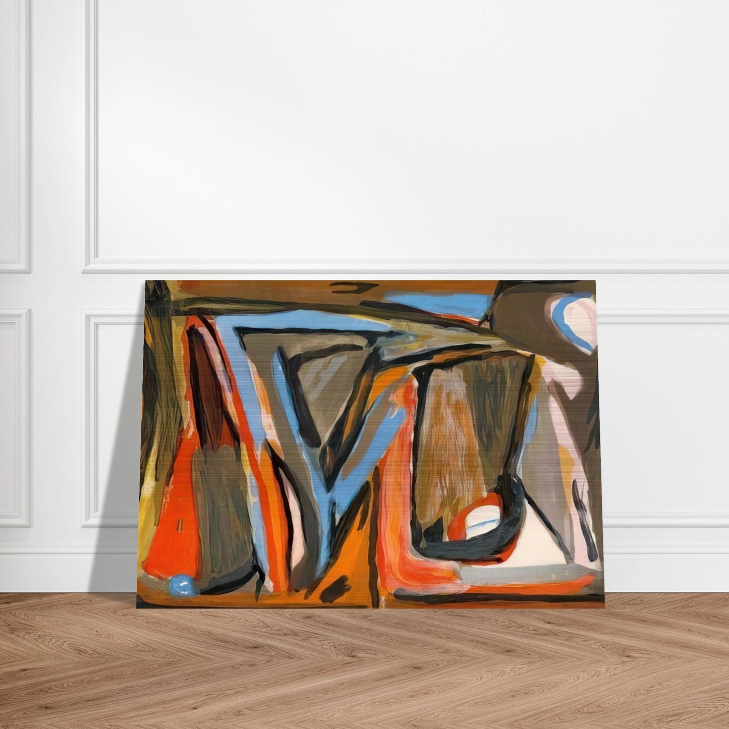 Le tout - 1978 - Bram van Velde Brushed Aluminum Print - 70x100 cm / 28x40 inches | Bram van Velde Aluminum Print | Bram van Velde Prints