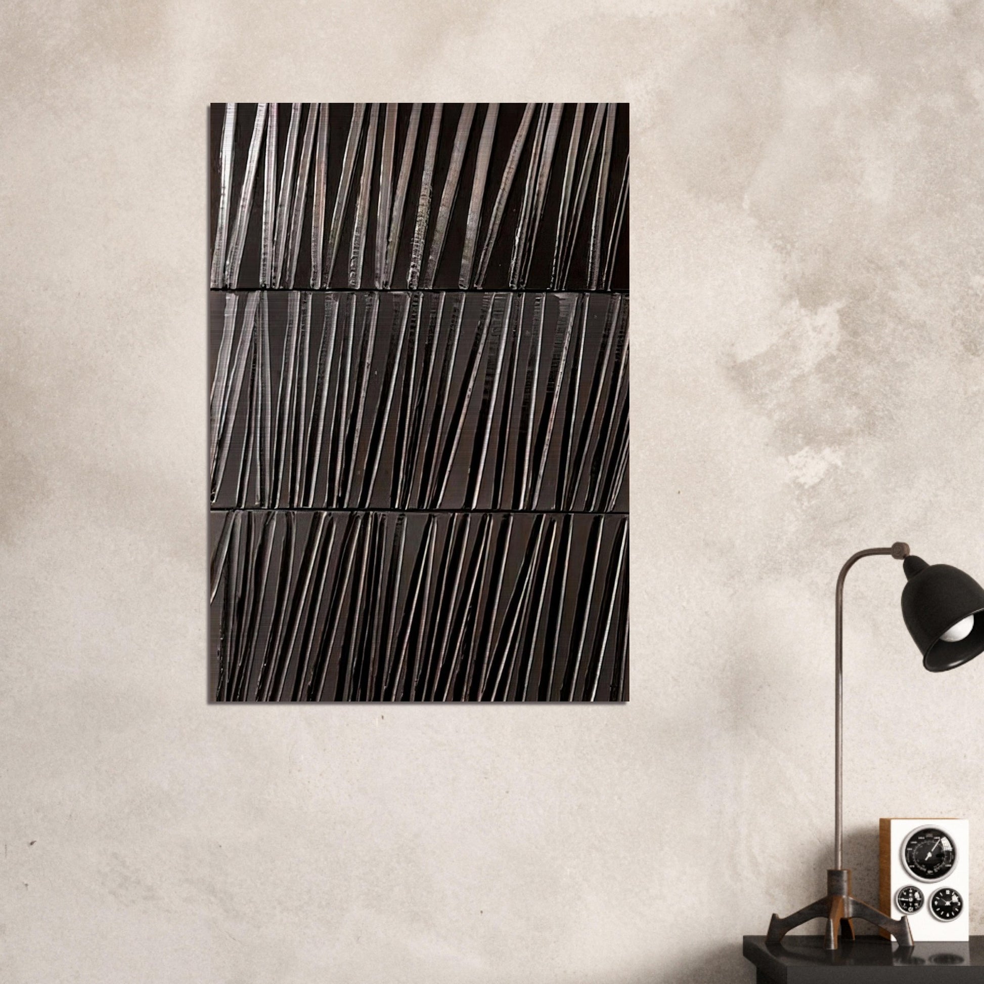 Peinture 244 x 181 cm, 23 novembre 2010 - 2010 - Pierre Soulages Brushed Aluminum Print - 70x100 cm / 28x40 inches | Pierre Soulages Aluminum Print | Pierre Soulages Prints