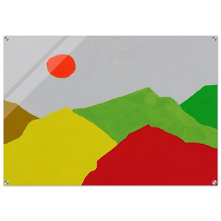 Untitled - 2013 - Etel Adnan Acrylic Print - 70x100 cm / 28x40″ inches