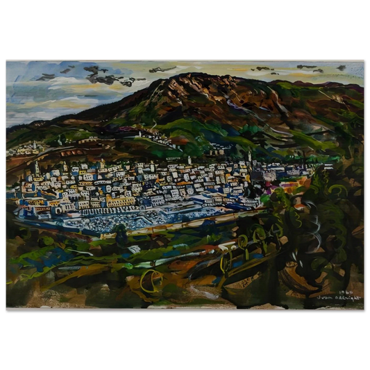 FEZ MOROCCO 1960 - Ivan Albright Brushed Aluminum Print - 70x100 cm / 28x40 inches | Ivan Albright Aluminum Print | Ivan Albright Prints