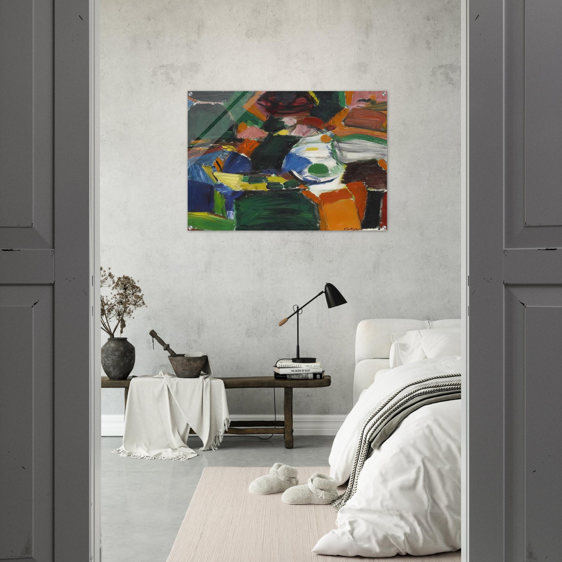 Orchard Street #2 - Grace Hartigan Acrylic Print - 70x100 cm / 28x40″ inches