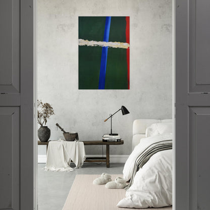 Steek 1 - 2005 - Raoul De Keyser Brushed Aluminum Print - 70x100 cm / 28x40 inches | Raoul De Keyser Aluminum Print | Raoul De Keyser Prints