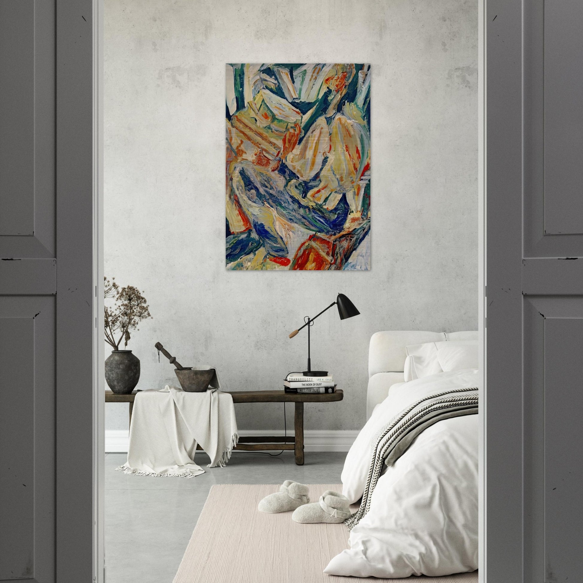 THE PHILOSOPHER 1921 - Chaim Soutine Brushed Aluminum Print - 70x100 cm / 28x40 inches | Chaim Soutine Aluminum Print | Chaim Soutine Prints