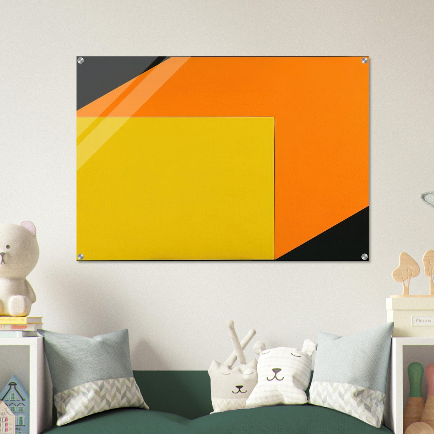 Yellow Orange - Ellsworth Kelly Acrylic Print - 70x100 cm / 28x40″ inches