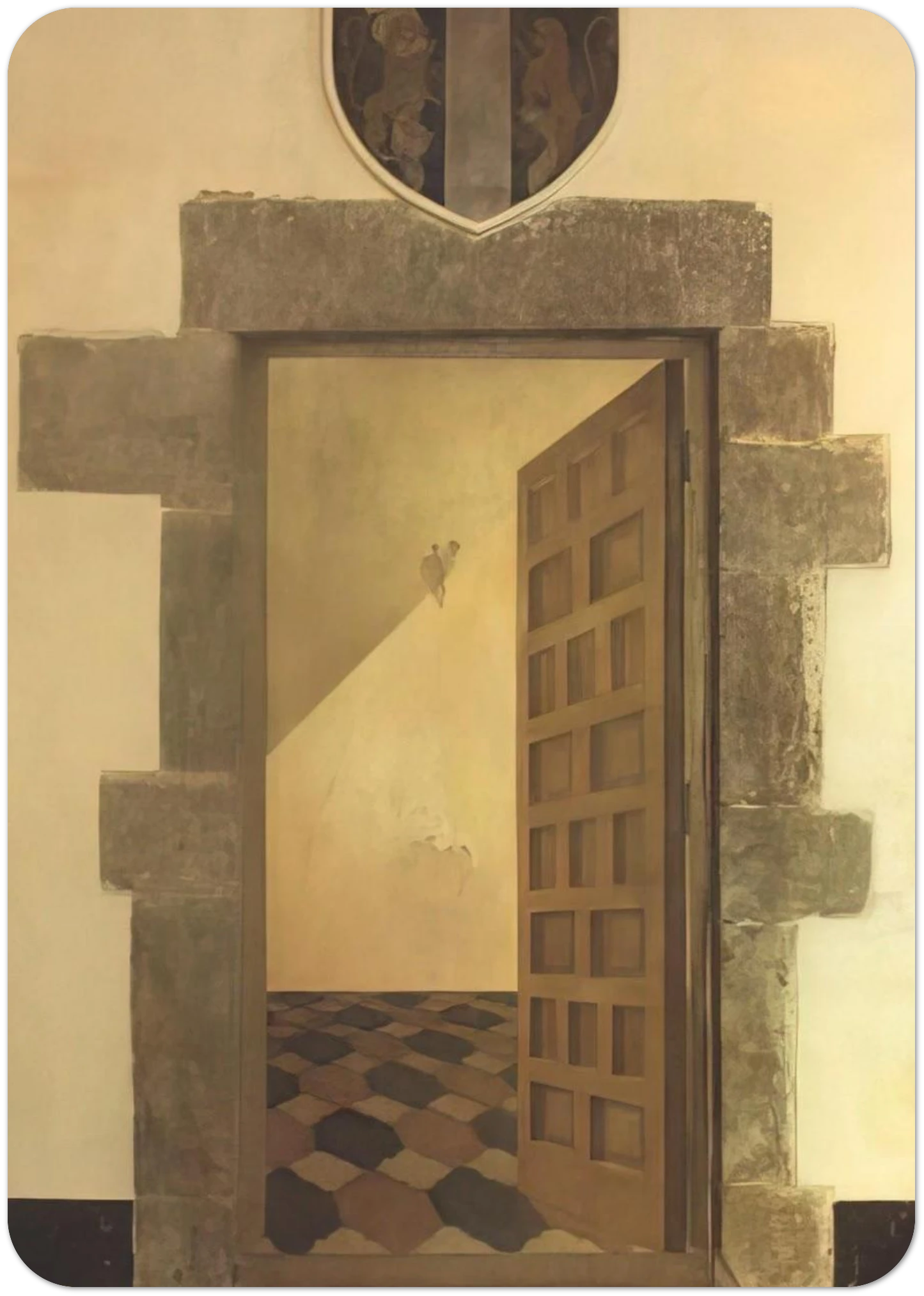 OVERTURE IN TROMPE L OEIL By Salvador Dali Pack of 10 Post Cards | Salvador Dali Post Cards | A6 (10.5 x 14.8 cm) - 4.1 x 5.8 inches