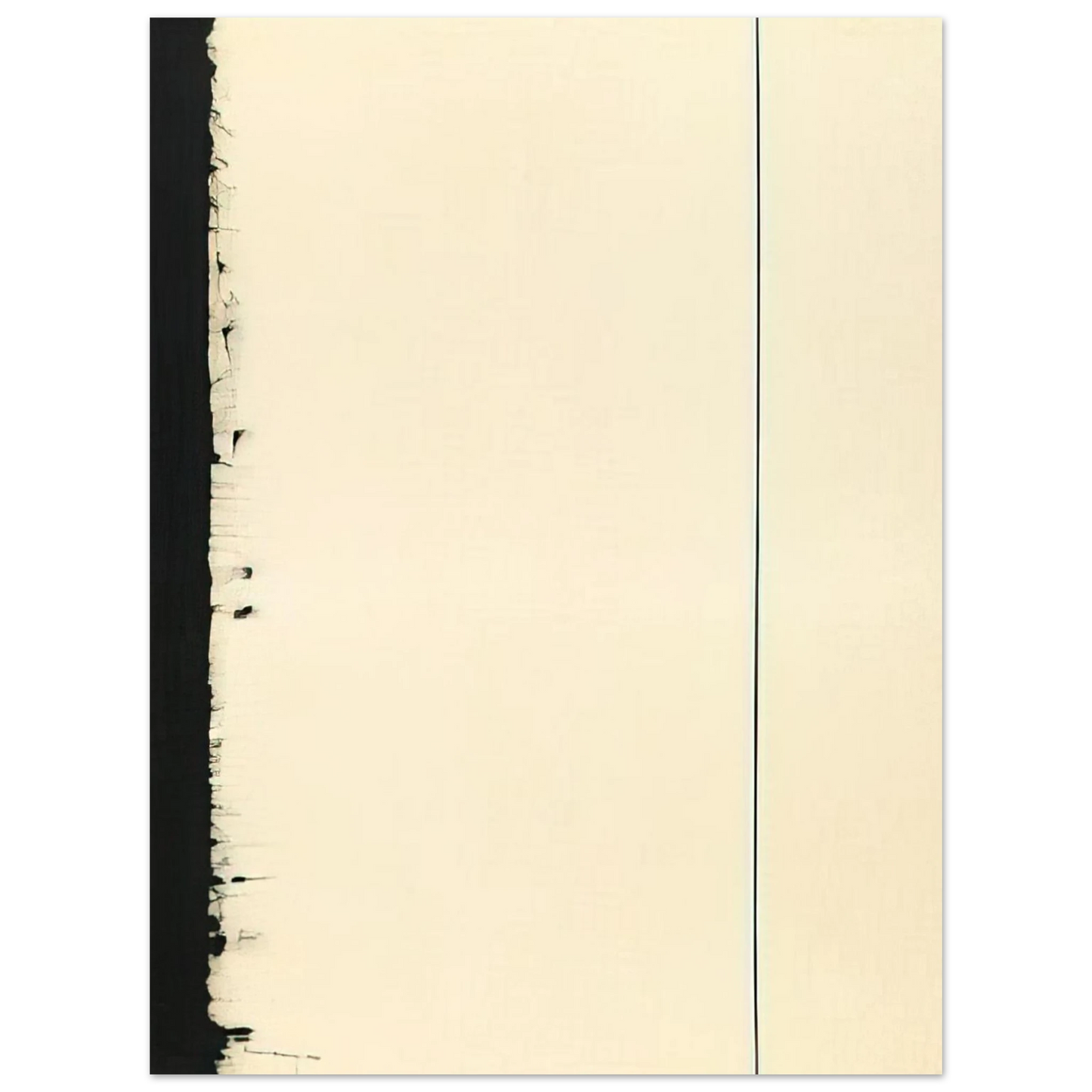 Barnett Newman - The Station of the Cross - Fifth Station  75x100 cm / 30x40inches Fine Art Poster