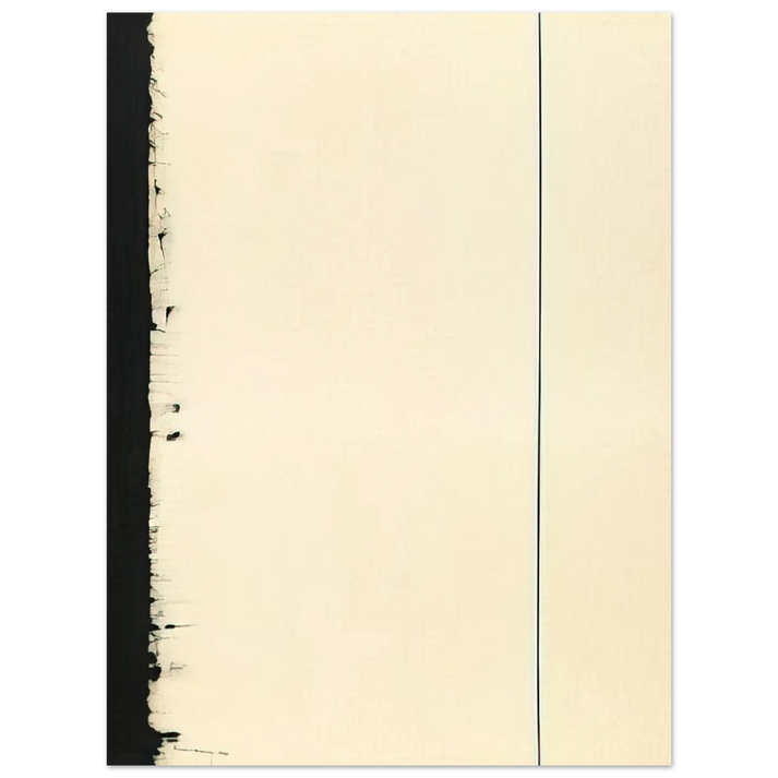 Barnett Newman - The Station of the Cross - Fifth Station  75x100 cm / 30x40inches Fine Art Poster