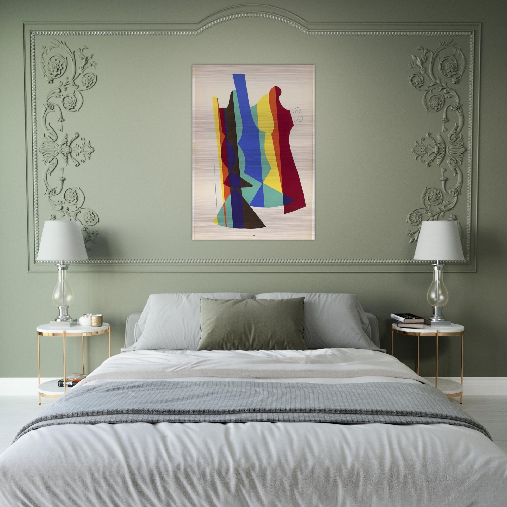 ORCHESTRA FROM THE PORTFOLIO REVOLVING DOORS 1926 - Man Ray Brushed Aluminum Print - 70x100 cm / 28x40 inches | Man Ray Aluminum Print | Man Ray Prints