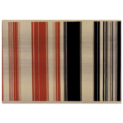 Algeria - 1982 - Gene Davis Brushed Aluminum Print - 70x100 cm / 28x40 inches | Gene Davis Aluminum Print | Gene Davis Prints