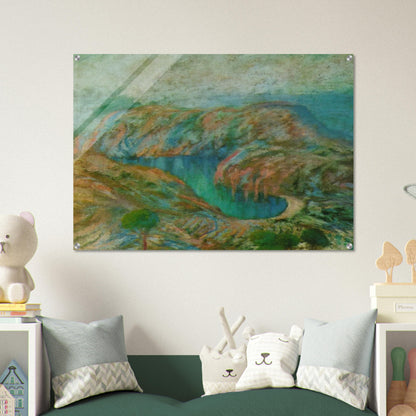 CALANQUE JONCULS CADAQUES - Salvador Dali Acrylic Print - 70x100 cm / 28x40″ inches | Salvador Dali Wall Art | Salvador Dali Prints