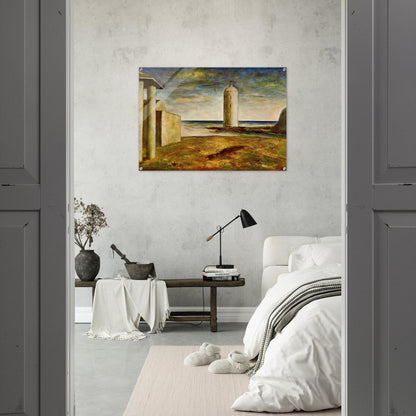 EL FARO 1928 - Carlo Carra Acrylic Print - 70x100 cm / 28x40″ inches