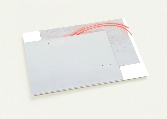 Guará's Eye - White - 1984 By Lygia Pape Pack of 10 Post Cards | Lygia Pape Post Cards | A6 (10.5 x 14.8 cm) - 4.1 x 5.8 inches