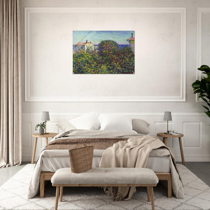 Bordighera, the House of Gardener - claude monet Acrylic Print - 70x100 cm / 28x40″ inches