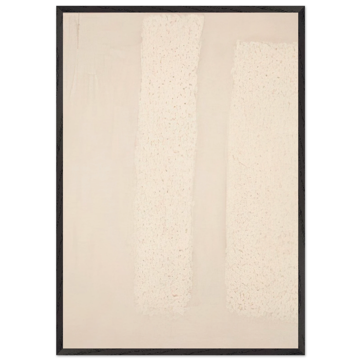 Manual - Minimalism - Robert Ryman 70x100 cm / 28x40 inches Framed Art Print – Black Wooden Frame