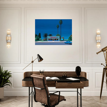Unsteady World - Hiroshi Nagai Brushed Aluminum Print - 70x100 cm / 28x40 inches | Hiroshi Nagai Aluminum Print | Hiroshi Nagai Prints