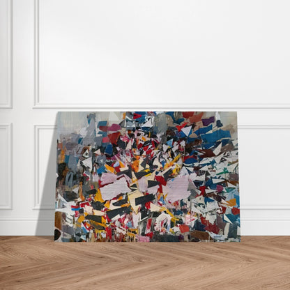 Upward Direction - 1988 - Robert Goodnough Brushed Aluminum Print - 70x100 cm / 28x40 inches | Robert Goodnough Aluminum Print | Robert Goodnough Prints