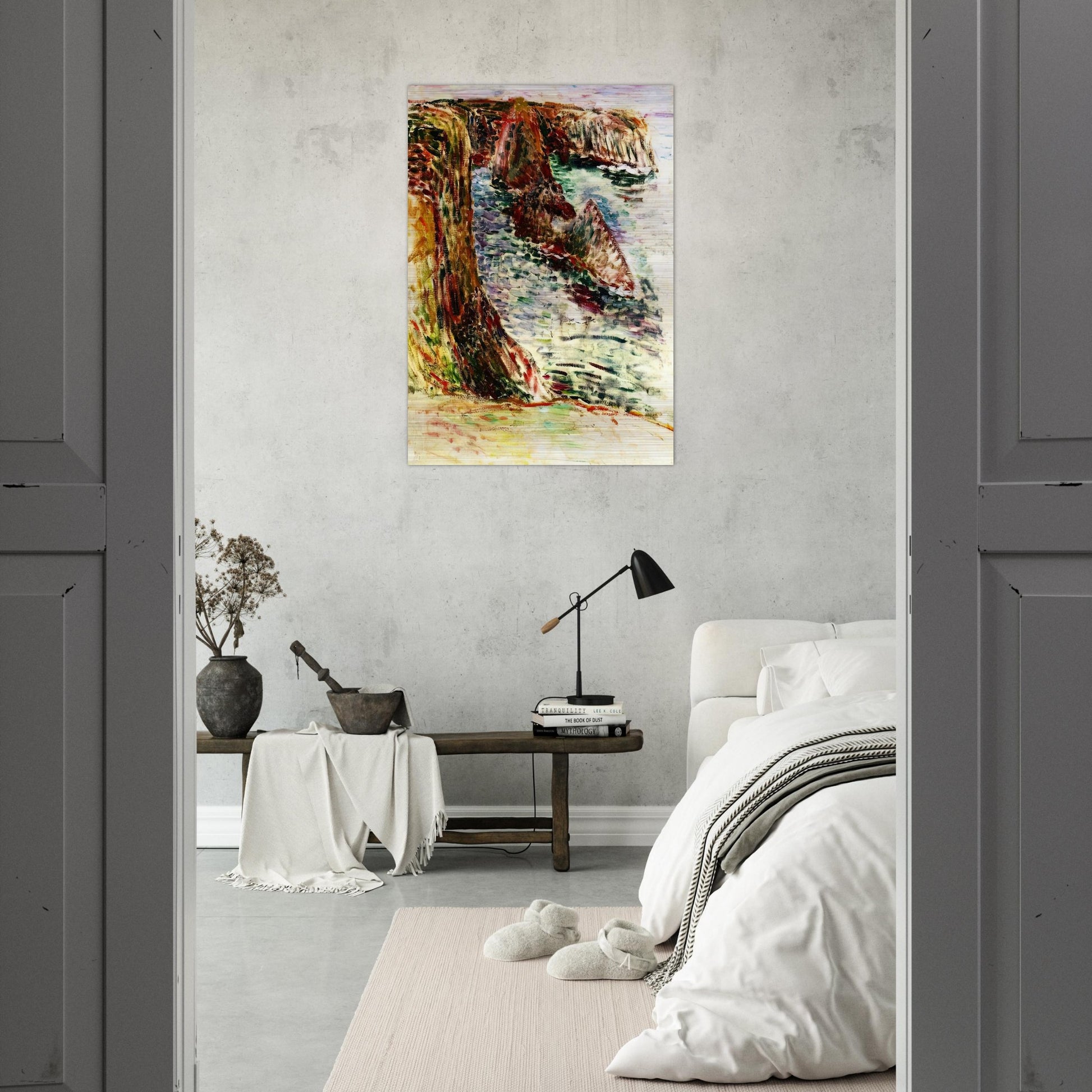 BELLE ILE EN MER 1897 - Henri Matisse Brushed Aluminum Print - 70x100 cm / 28x40 inches | Henri Matisse Aluminum Print | Henri Matisse Prints