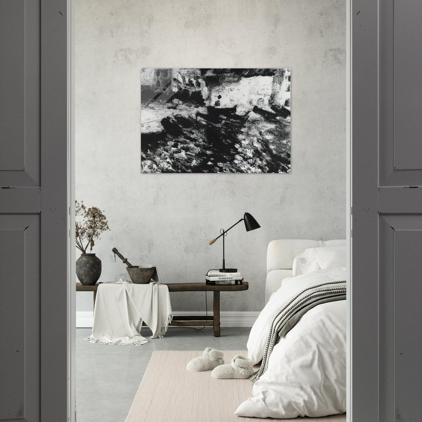 PORT DOGUE CADAQUES - Salvador Dali Acrylic Print - 70x100 cm / 28x40″ inches