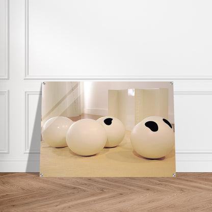 Balls - 2001 - Lygia Pape Acrylic Print - 70x100 cm / 28x40″ inches | Lygia Pape Wall Art | Lygia Pape Prints
