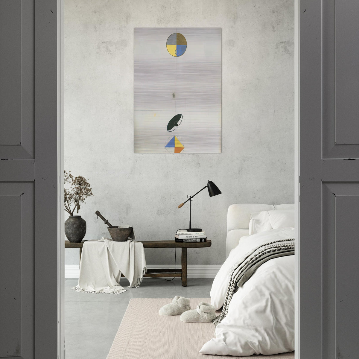 SERIES NO VII NO 3F 1920 - Hilma af Klint Brushed Aluminum Print - 70x100 cm / 28x40 inches | Hilma af Klint Aluminum Print | Hilma af Klint Prints