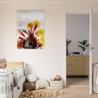 Summer Madness - Cy Twombly Brushed Aluminum Print - 70x100 cm / 28x40 inches | Cy Twombly Aluminum Print | Cy Twombly Prints