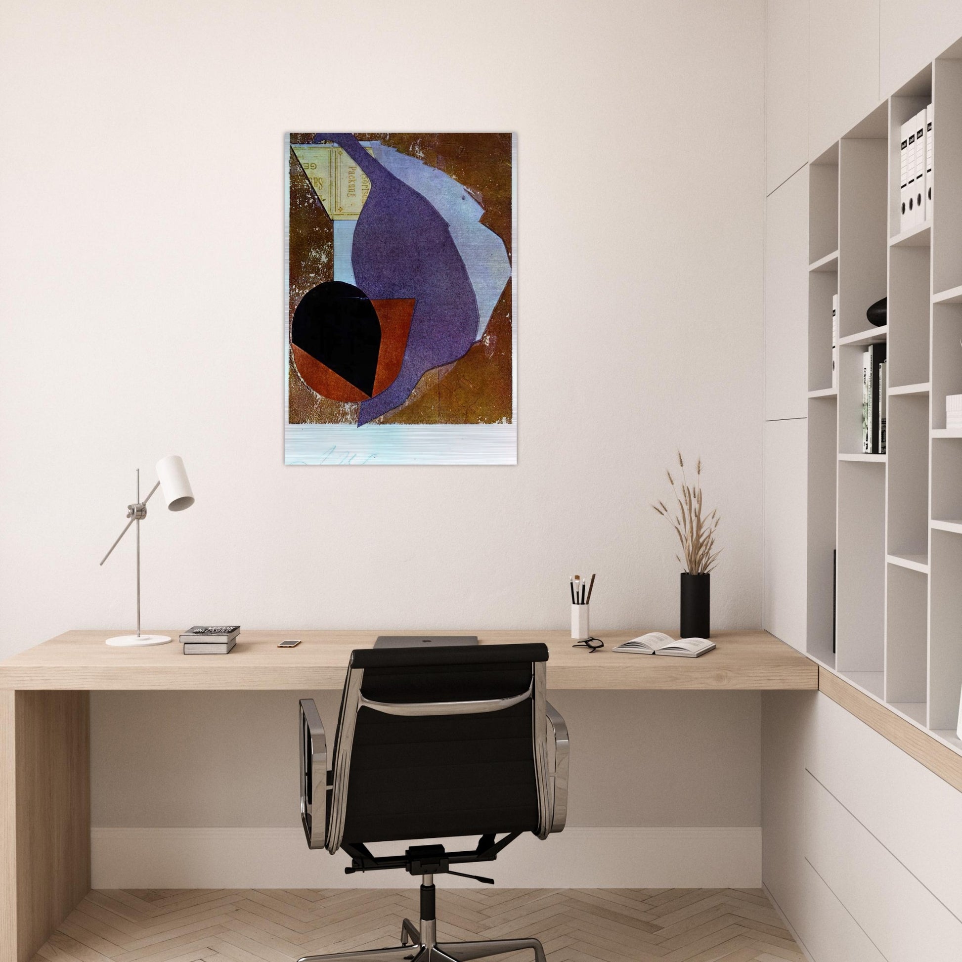 Before my Birth - Jean Arp Brushed Aluminum Print - 70x100 cm / 28x40 inches | Jean Arp Aluminum Print | Jean Arp Prints