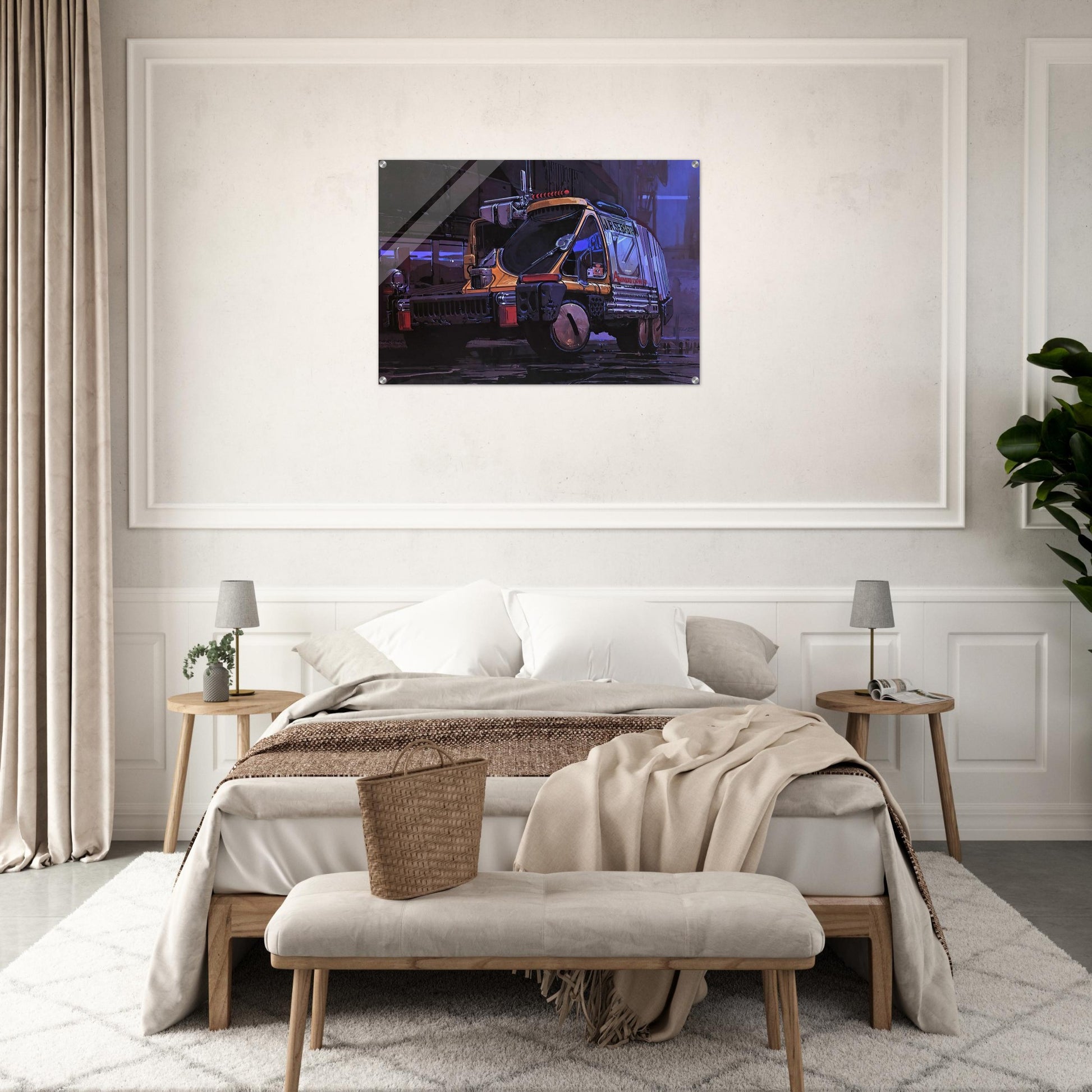 Syd Mead - Syd Mead Acrylic Print - 70x100 cm / 28x40″ inches