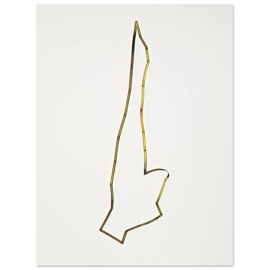 Gyula Kosice - Mobile Articulated Sculpture - 1948  75x100 cm / 30x40inches Fine Art Poster