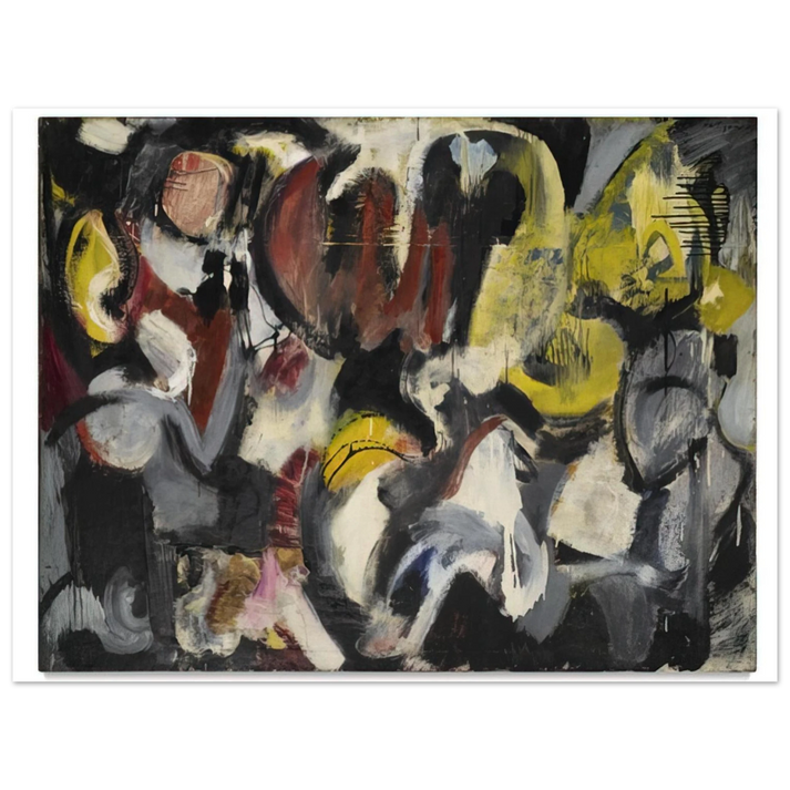 Grace Hartigan - Months and Moons  75x100 cm / 30x40inches Fine Art Poster