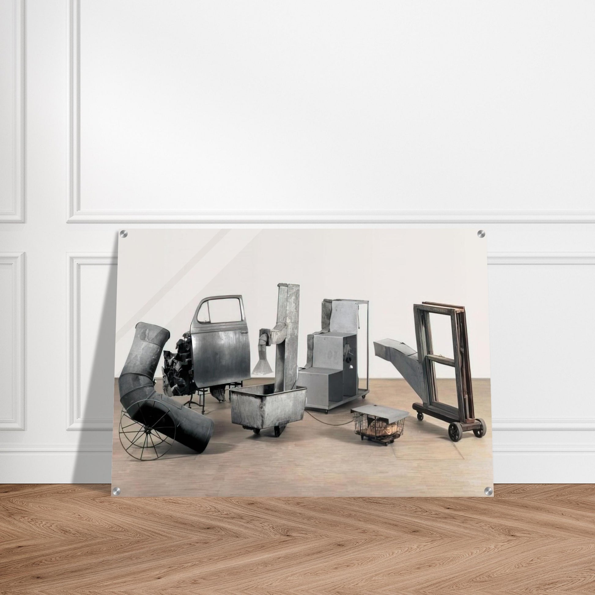 ORACLE 1965 - Robert Rauschenberg Acrylic Print - 70x100 cm / 28x40″ inches
