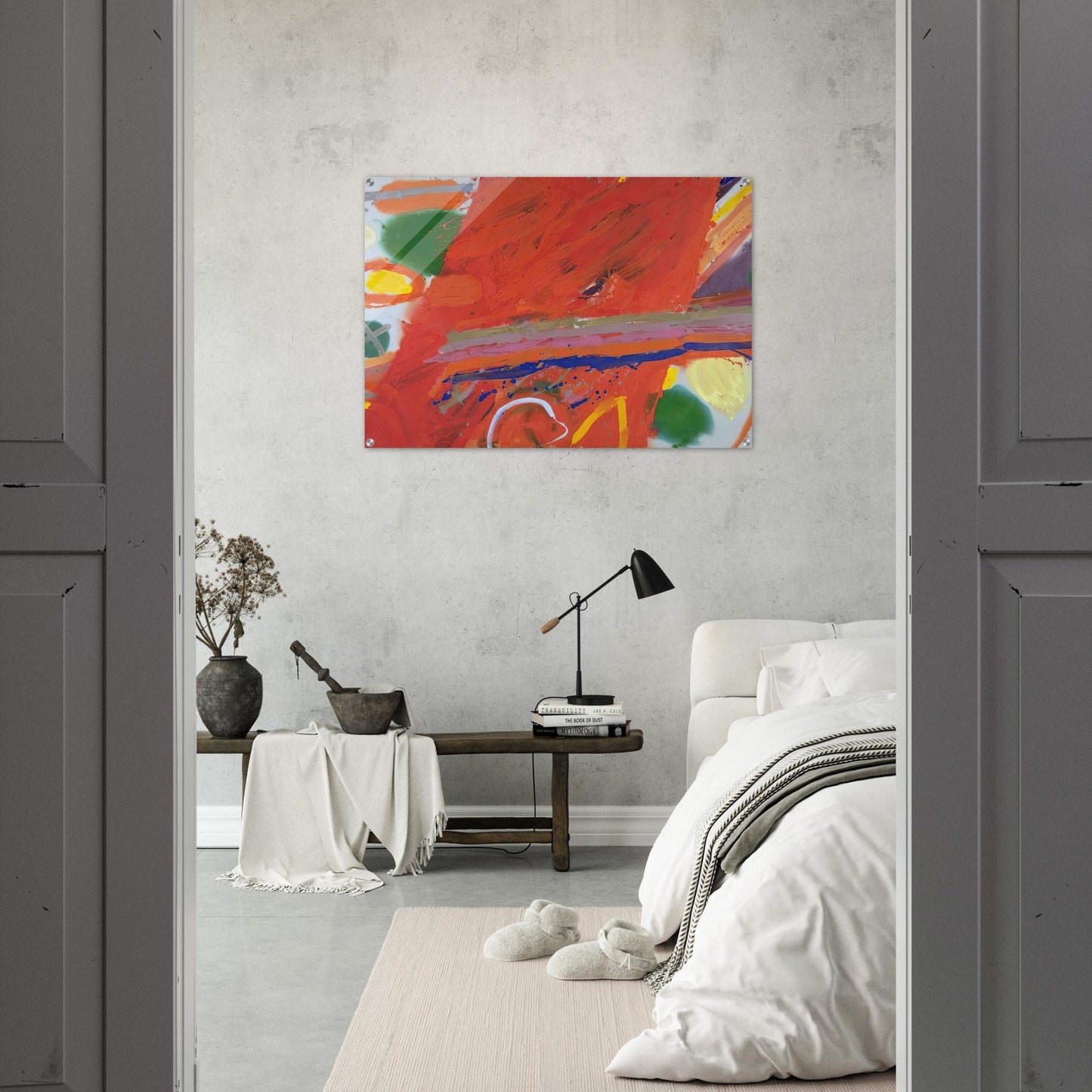 Empress - 1982 - Albert Irvin Acrylic Print - 70x100 cm / 28x40″ inches | Albert Irvin Wall Art | Albert Irvin Prints
